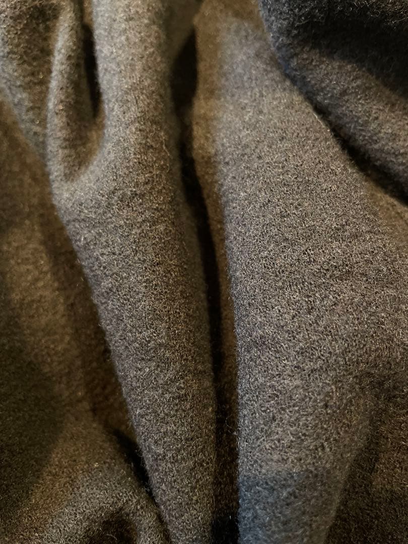 ルグランブルー　ポンチョ　LGB　フード　ウール100%　Y2K グランジ