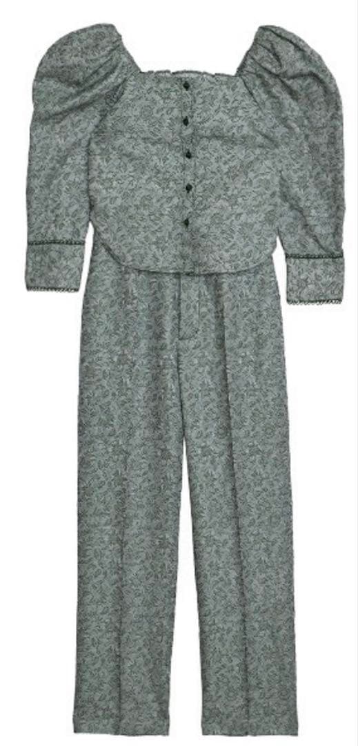 AMERI 3WAY JACQUARD SET UP グリーン　Mサイズ