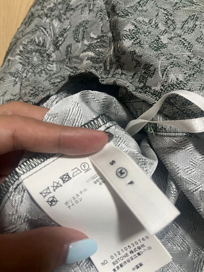 AMERI 3WAY JACQUARD SET UP グリーン　Mサイズ