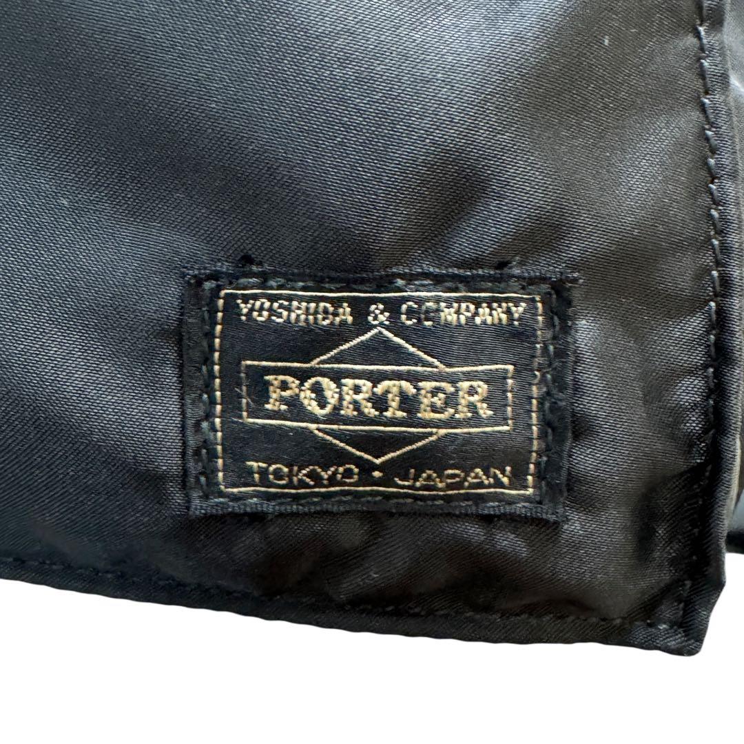 【美品】PORTER✨吉田カバン ポーター ブラック 2way バッグ タンカー