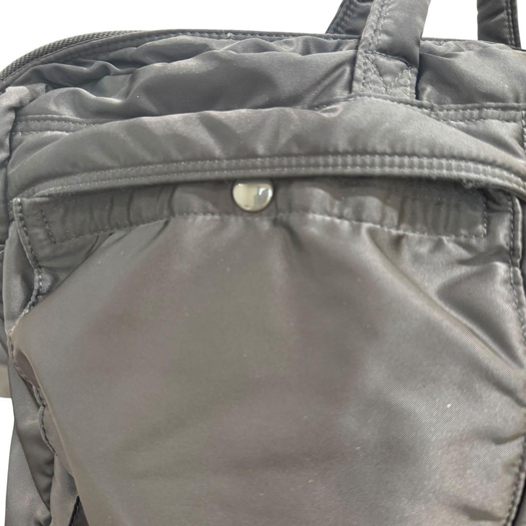 【美品】PORTER✨吉田カバン ポーター ブラック 2way バッグ タンカー