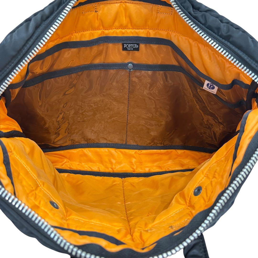 【美品】PORTER✨吉田カバン ポーター ブラック 2way バッグ タンカー