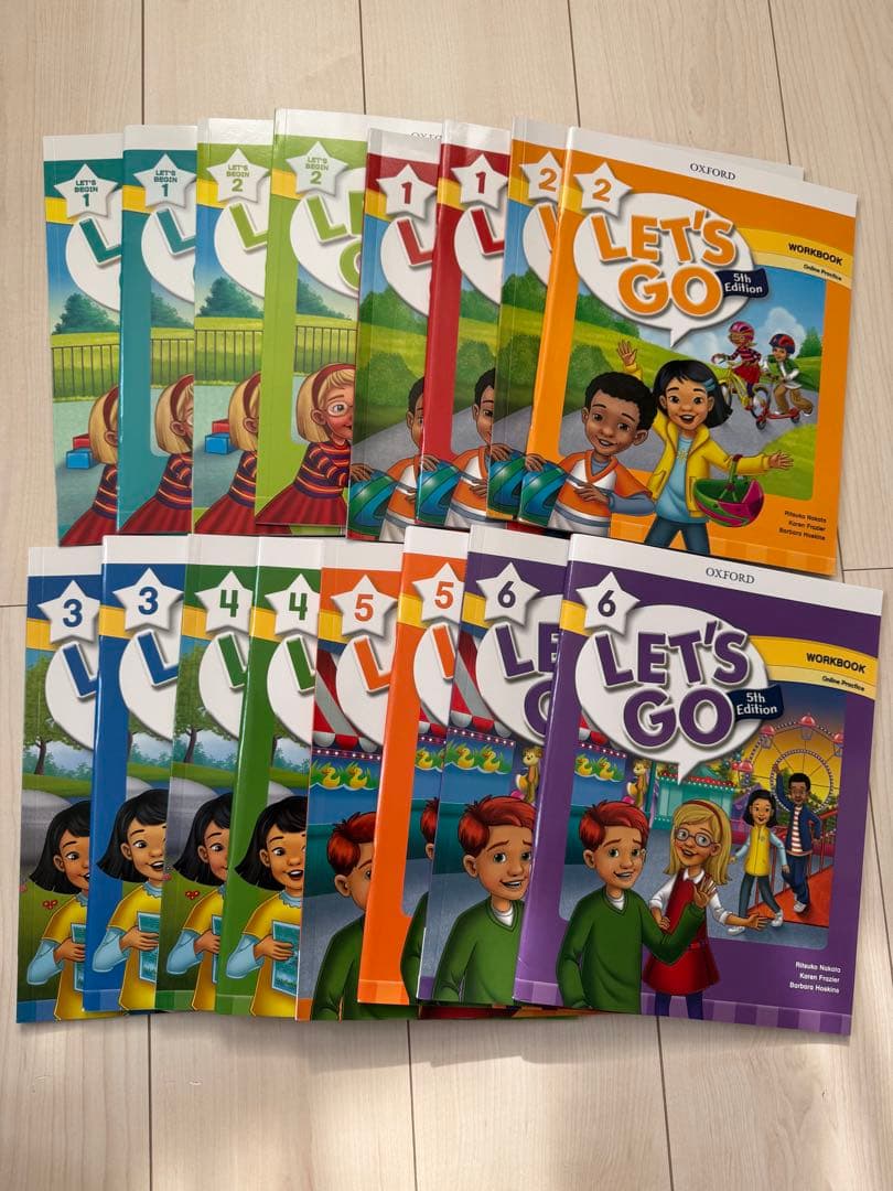 Let's Go英語教材 16冊