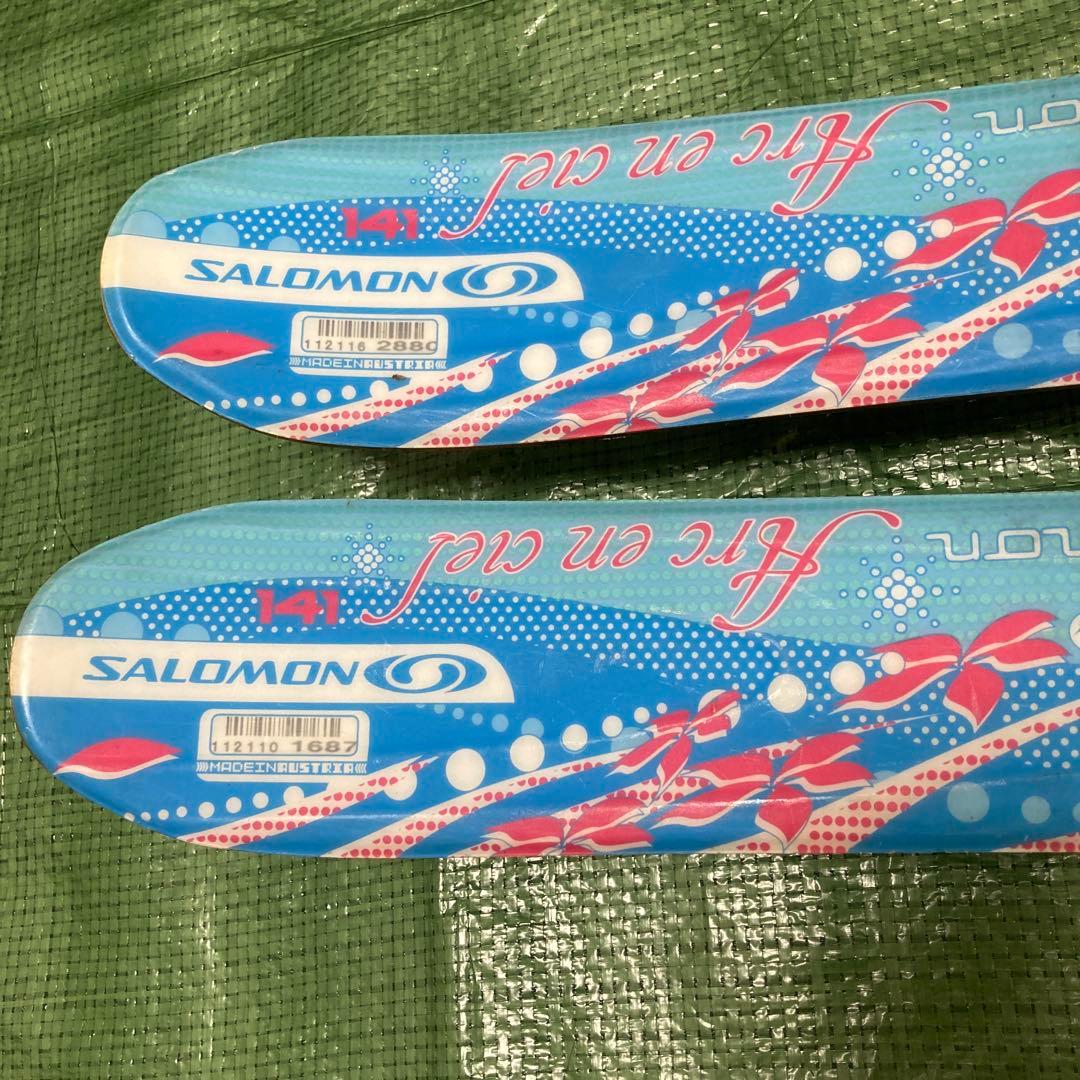 サロモンスキー板　ツインチップ　141cm