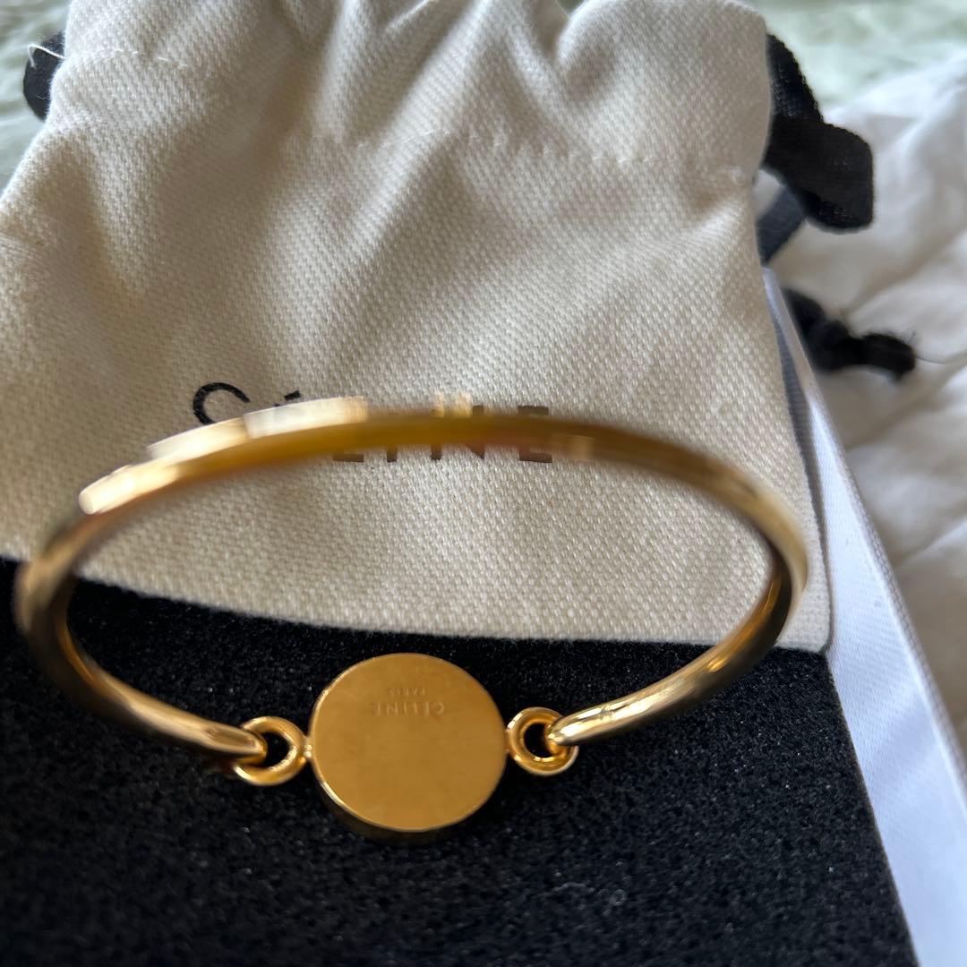 CÉLINE オールドセリーヌ　ゴールドバングル