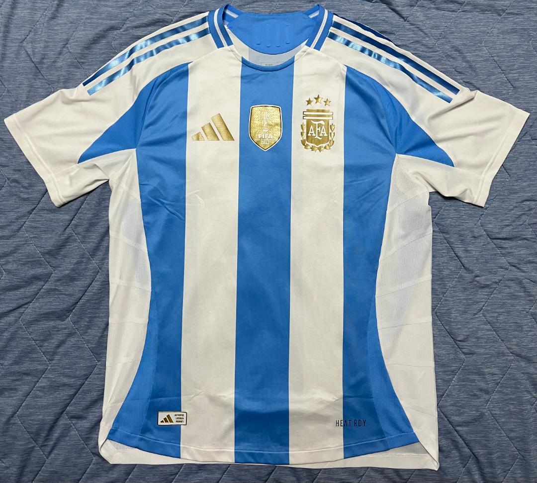 アルゼンチン代表 2024 ユニフォーム ホーム 半袖 オーセンティック
