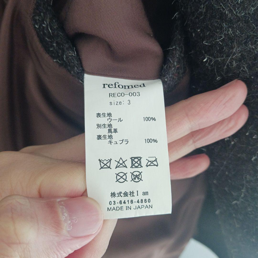 ジャケット・アウター refomed FORMAN OVERSIZED COAT