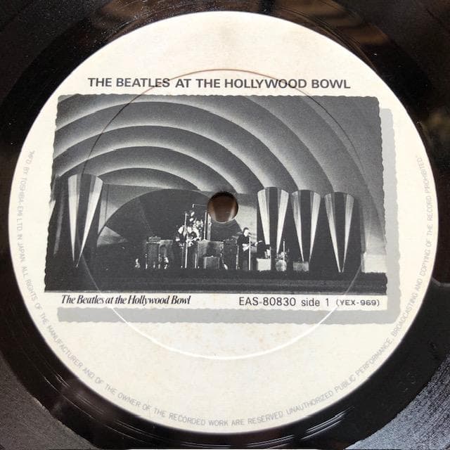 ビートルズ スーパーライヴ！ LP 帯付 ☆EAS-80830 d758y81☆