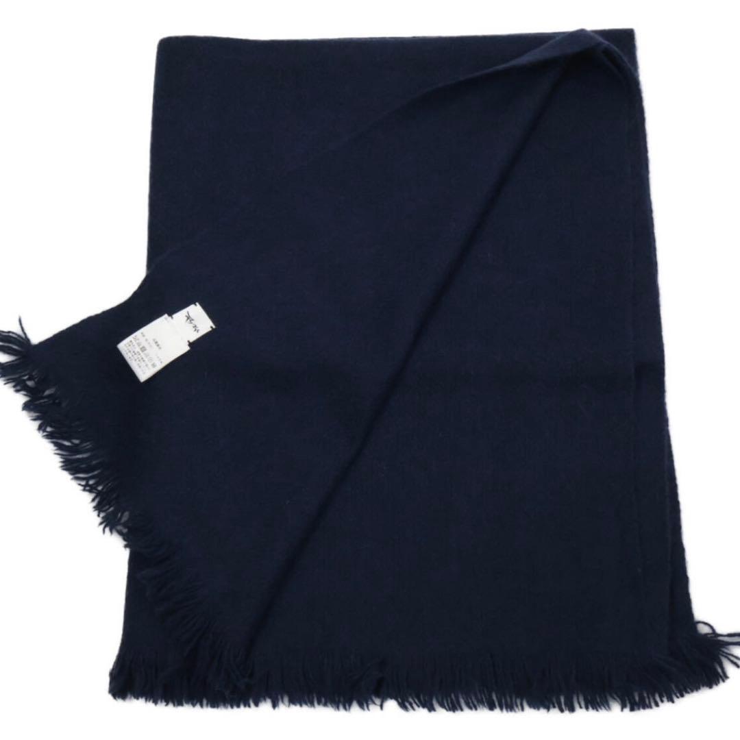 Norlha NOMAD SCARF ヤクウール 大判ストール ネイビー ノラ