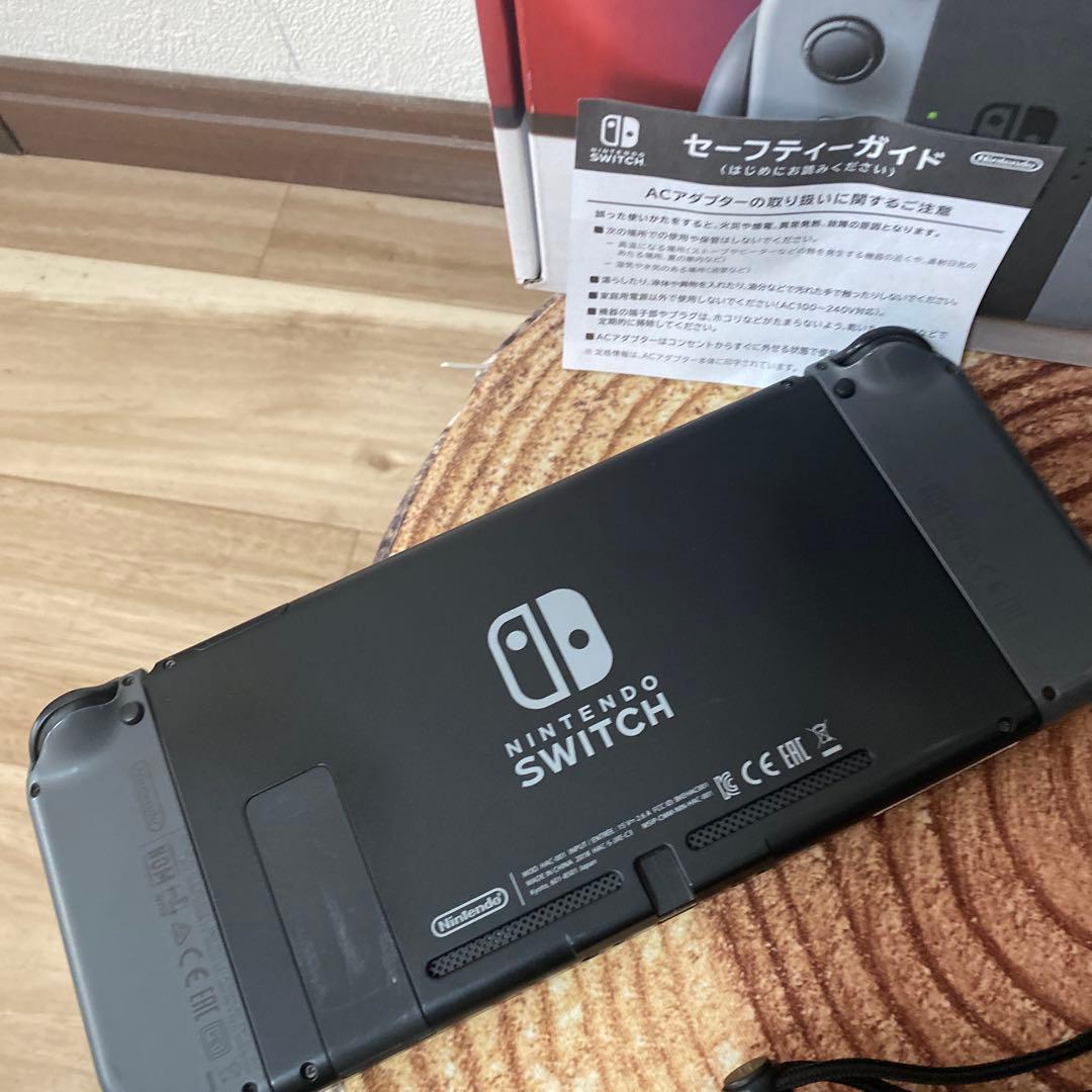 Nintendo Switch ニンテンドースイッチ本体　グレー ③