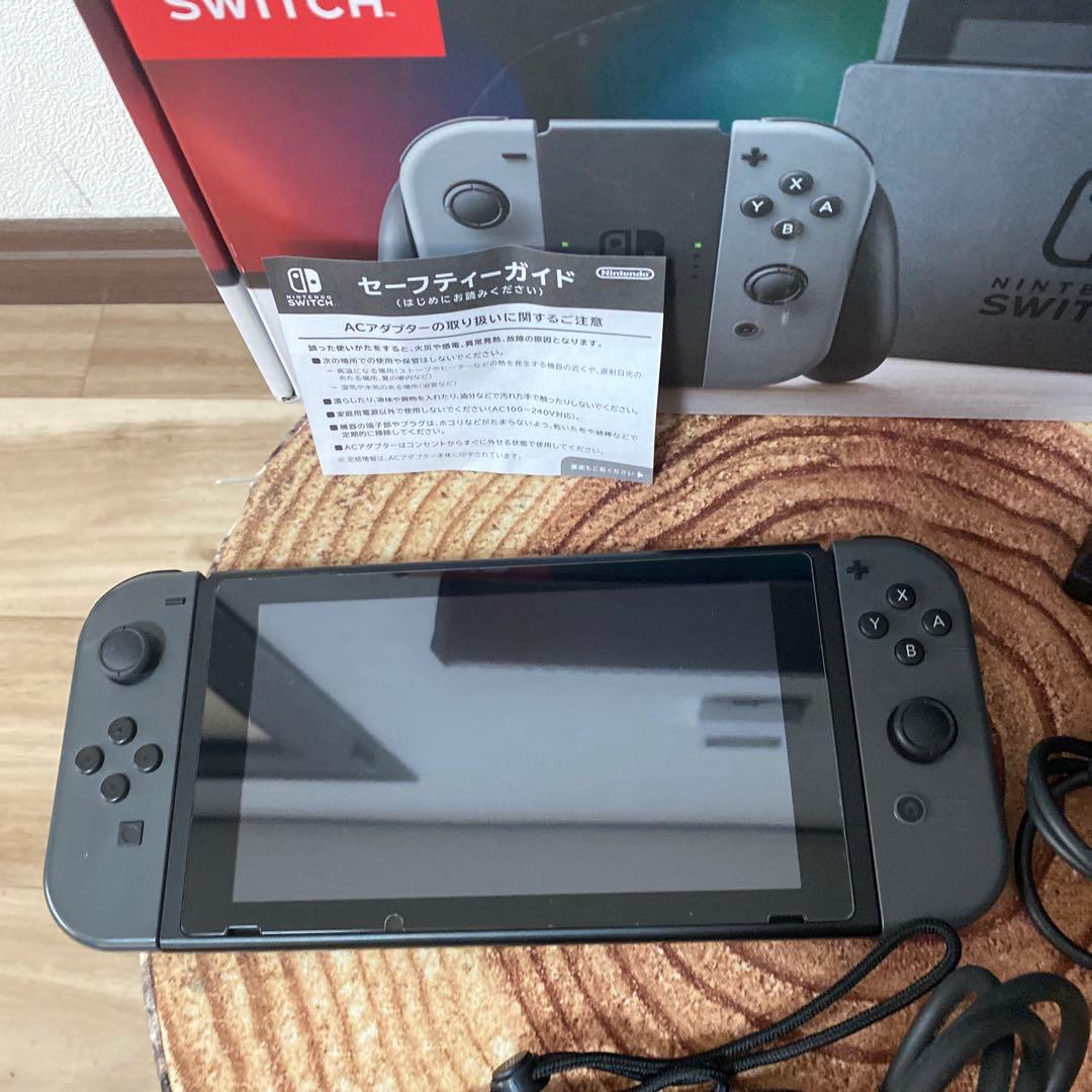 Nintendo Switch ニンテンドースイッチ本体　グレー ③