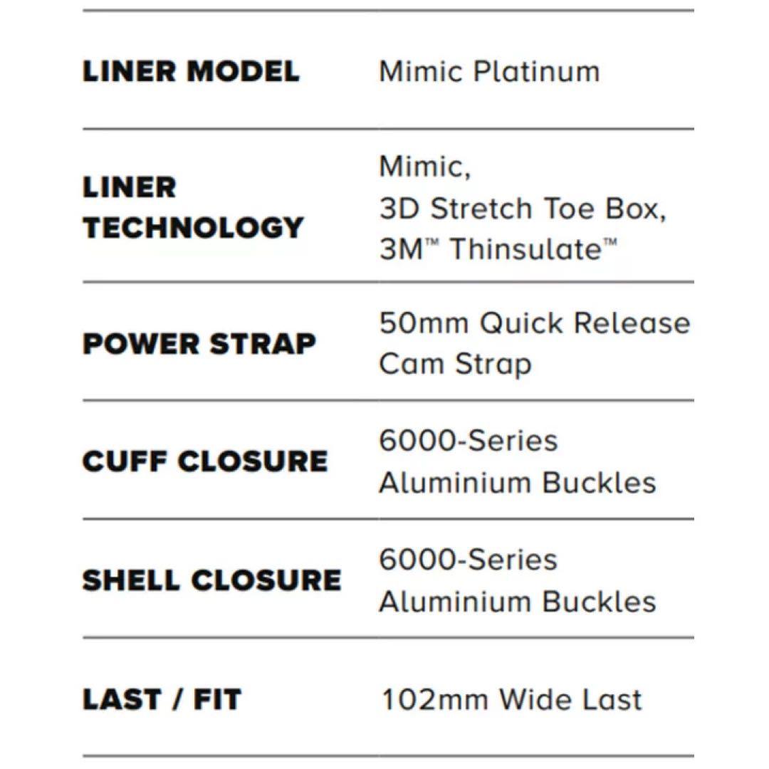 ATOMIC アトミック スキーブーツ Black