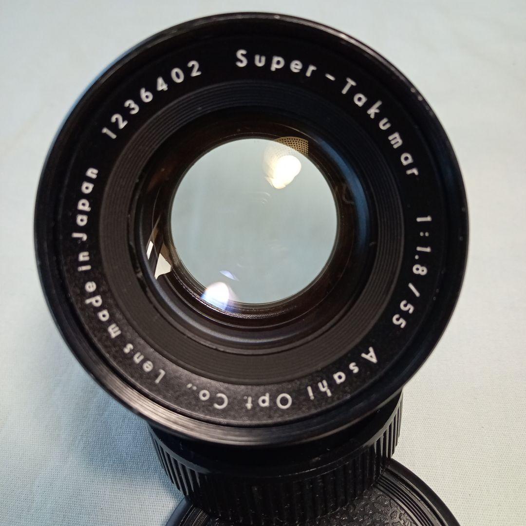 実写済　希少 前期型 スーパー タクマー 1:1.8/55 完動品 きれい