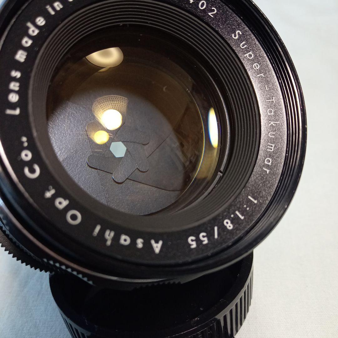 実写済　希少 前期型 スーパー タクマー 1:1.8/55 完動品 きれい