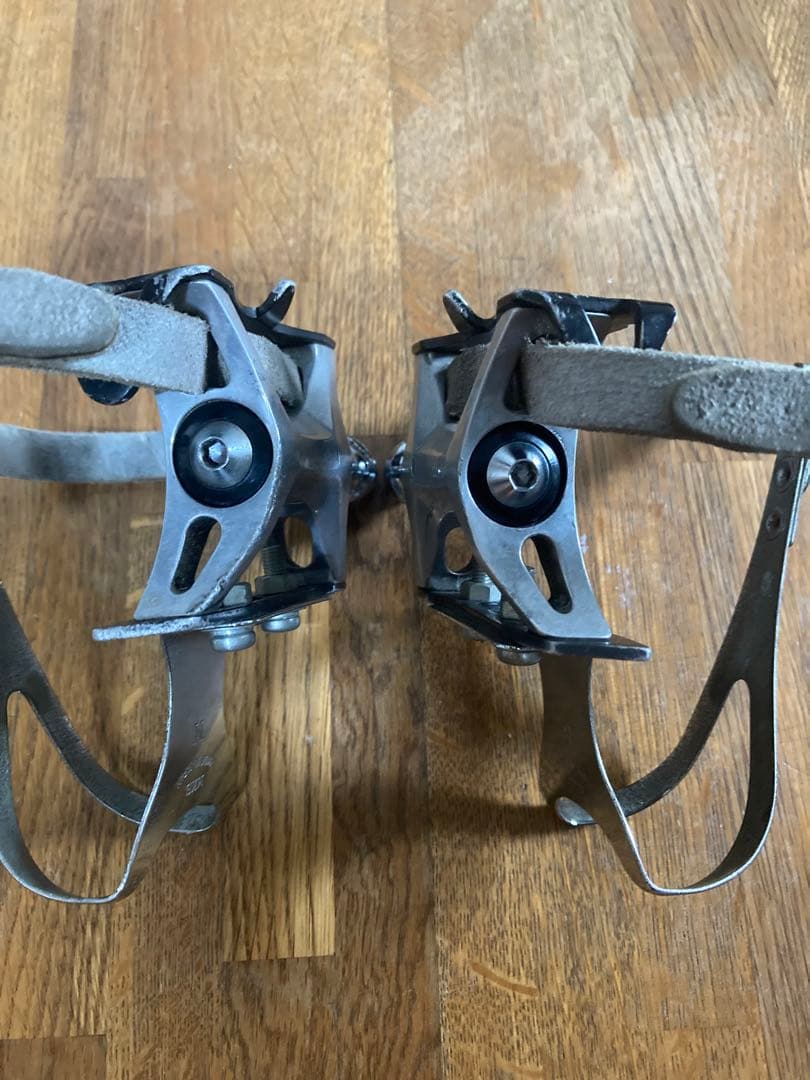 競輪 ペダル 3点セット サンツアー シュパーブプロ トシ toshi ミカシマ