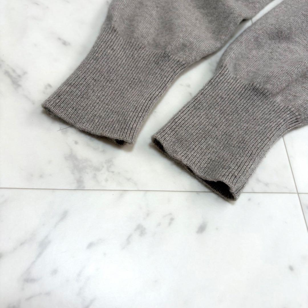 美品 ダーマコレクション カシミヤ100%タートルネック ニットワンピース ML