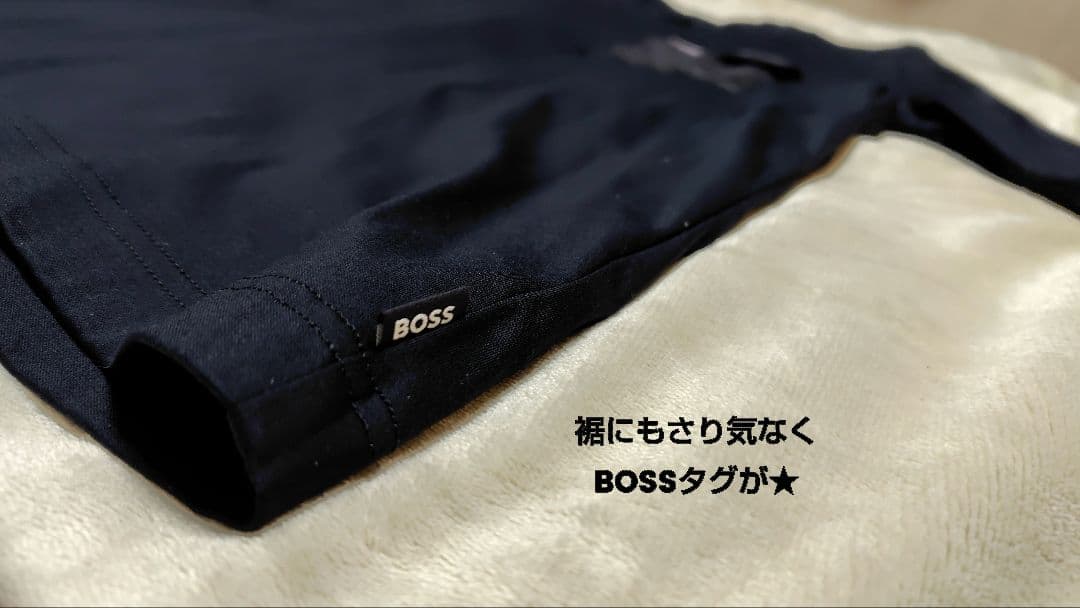 BOSS フラップポケット Tシャツ 黒 試着のみ超美品 Lサイズ