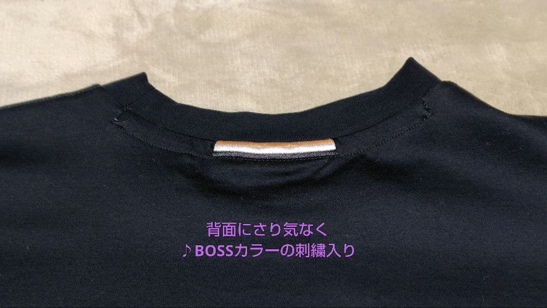 BOSS フラップポケット Tシャツ 黒 試着のみ超美品 Lサイズ