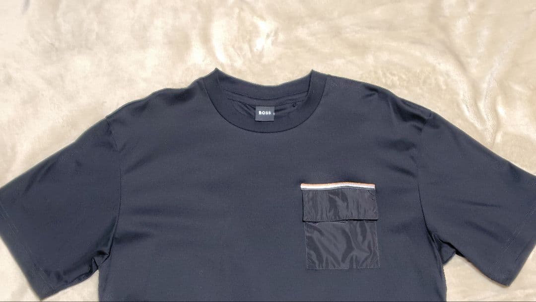 BOSS フラップポケット Tシャツ 黒 試着のみ超美品 Lサイズ