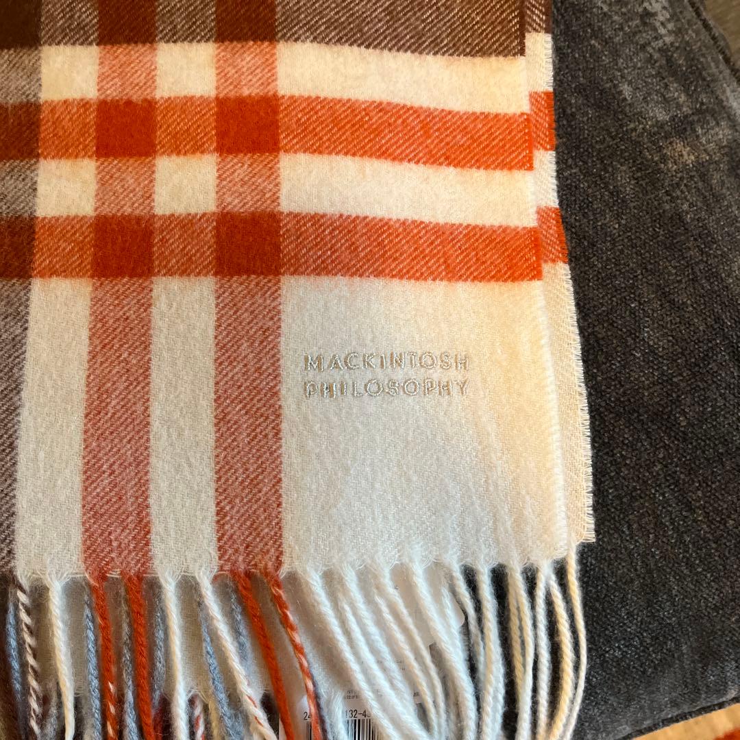マッキントッシュ フィロソフィー 大判ストール