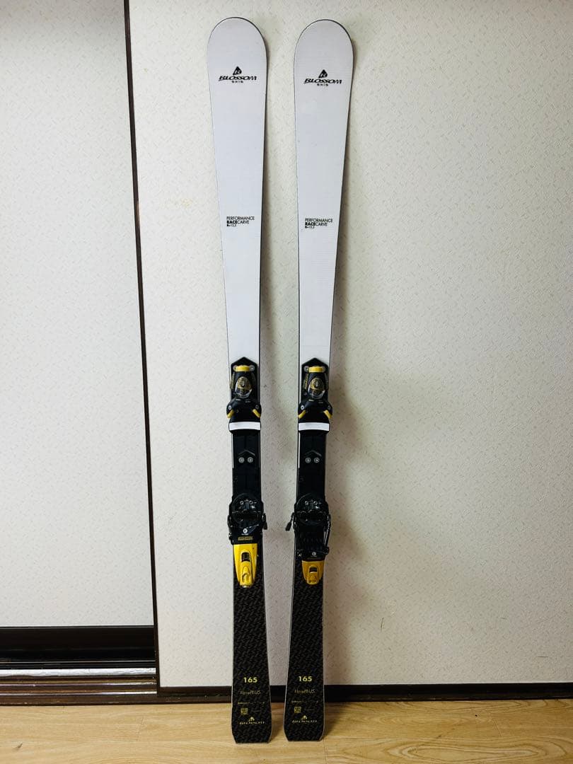 Blossom Skis ブロッサム スキー板 165cm　ビンディングセット