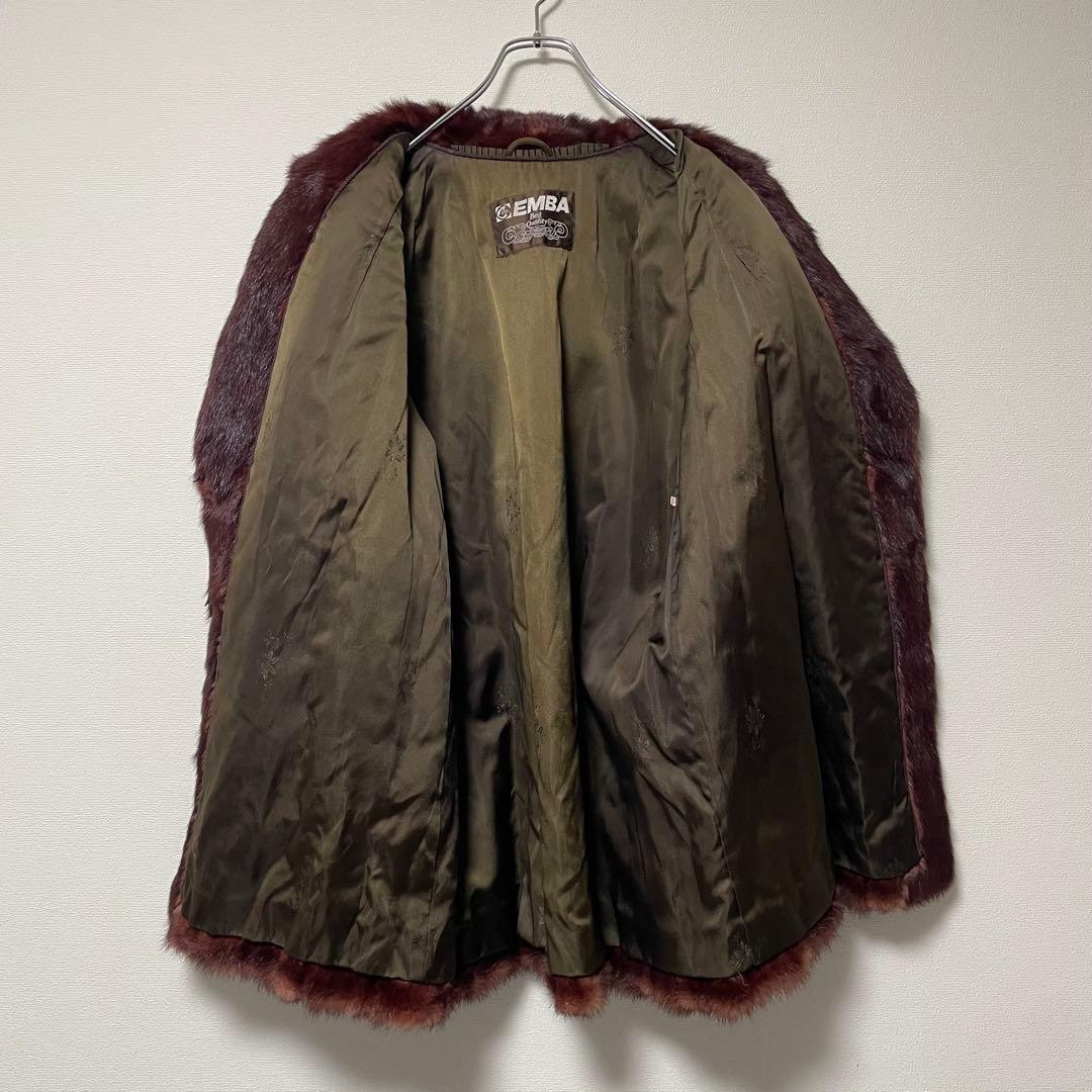 EMBA リアルファージャケット アウター ミンク 毛皮 13号