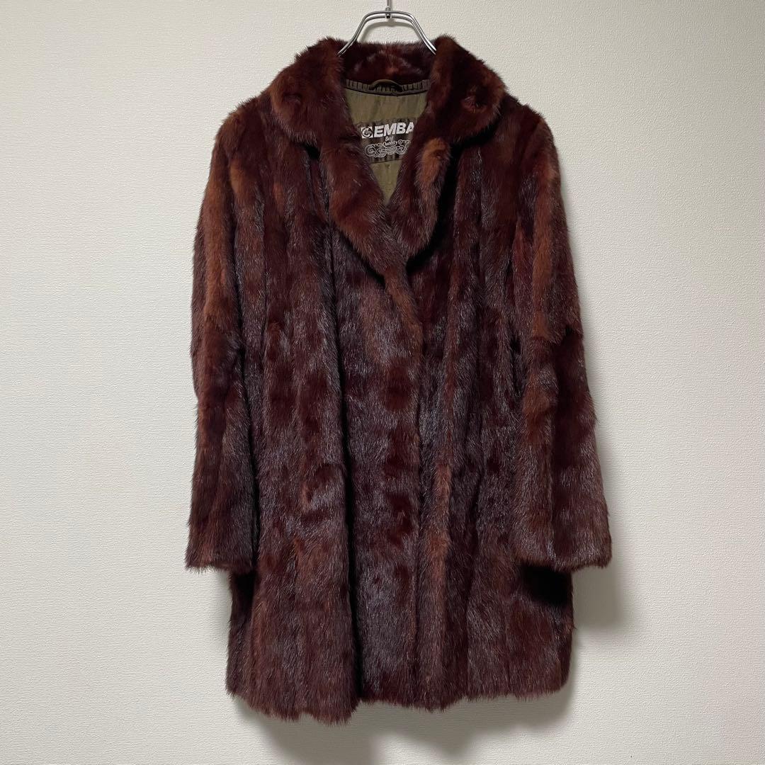 EMBA リアルファージャケット アウター ミンク 毛皮 13号