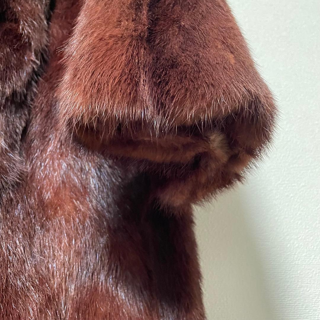 EMBA リアルファージャケット アウター ミンク 毛皮 13号