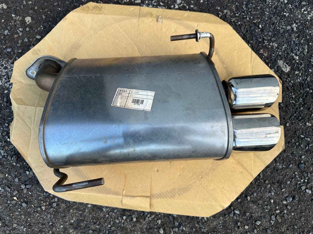 左側のみWRX-STI WRX S4 パフォーマンスマフラーワンオフパイプセット