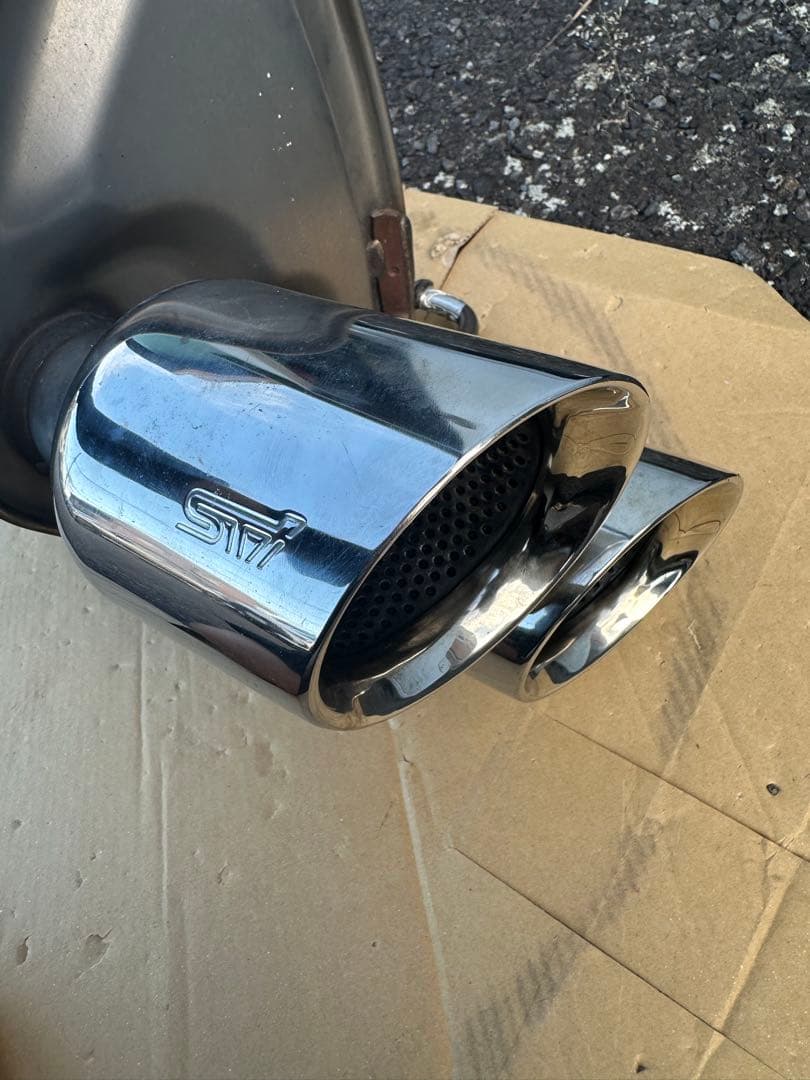 左側のみWRX-STI WRX S4 パフォーマンスマフラーワンオフパイプセット