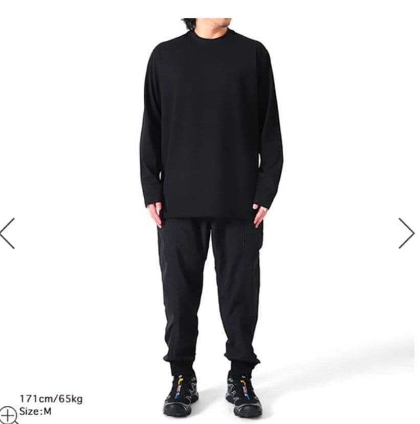 ⌘*⌘様 Y-3 ブラック カーゴパンツ M　IN8757