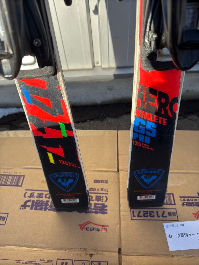 スキー ROSSIGNOL HERO ATHLETE GS PRO 135cm