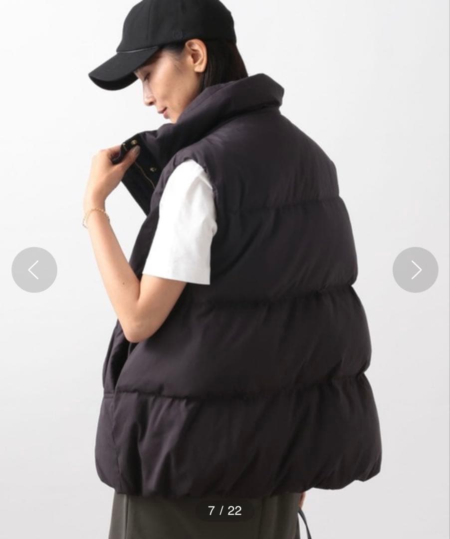 【新品未使用タグ付】バンヤードストーム テントダウンベスト ブラックS