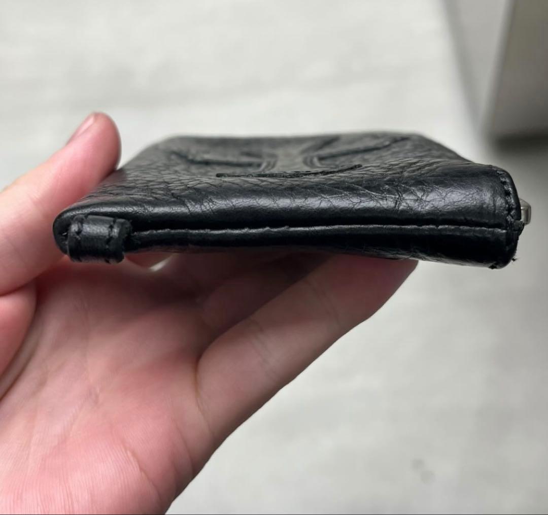 クロムハーツ TINY ZIP/タイニージップウォレット財布