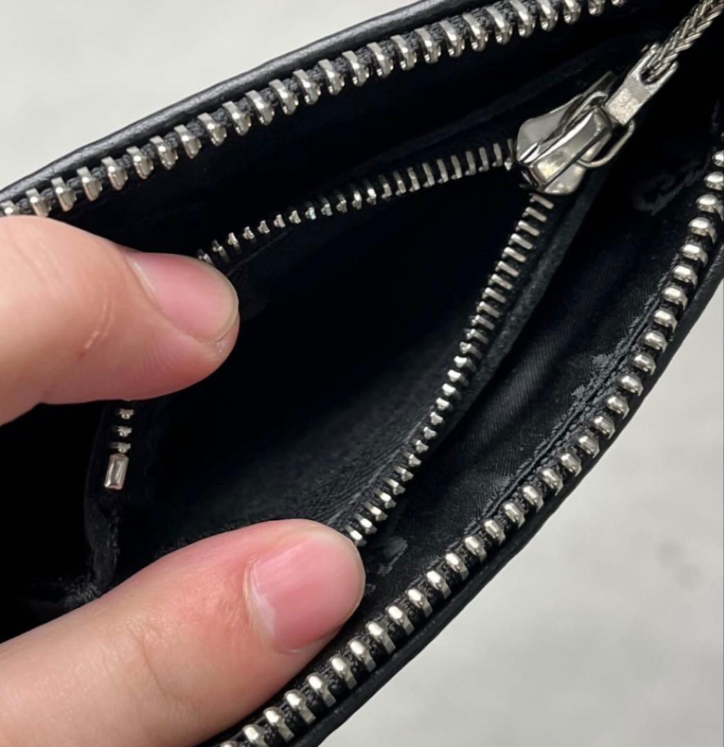 クロムハーツ TINY ZIP/タイニージップウォレット財布
