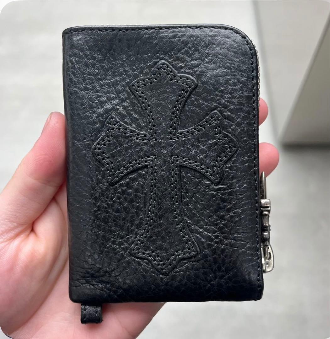 クロムハーツ TINY ZIP/タイニージップウォレット財布