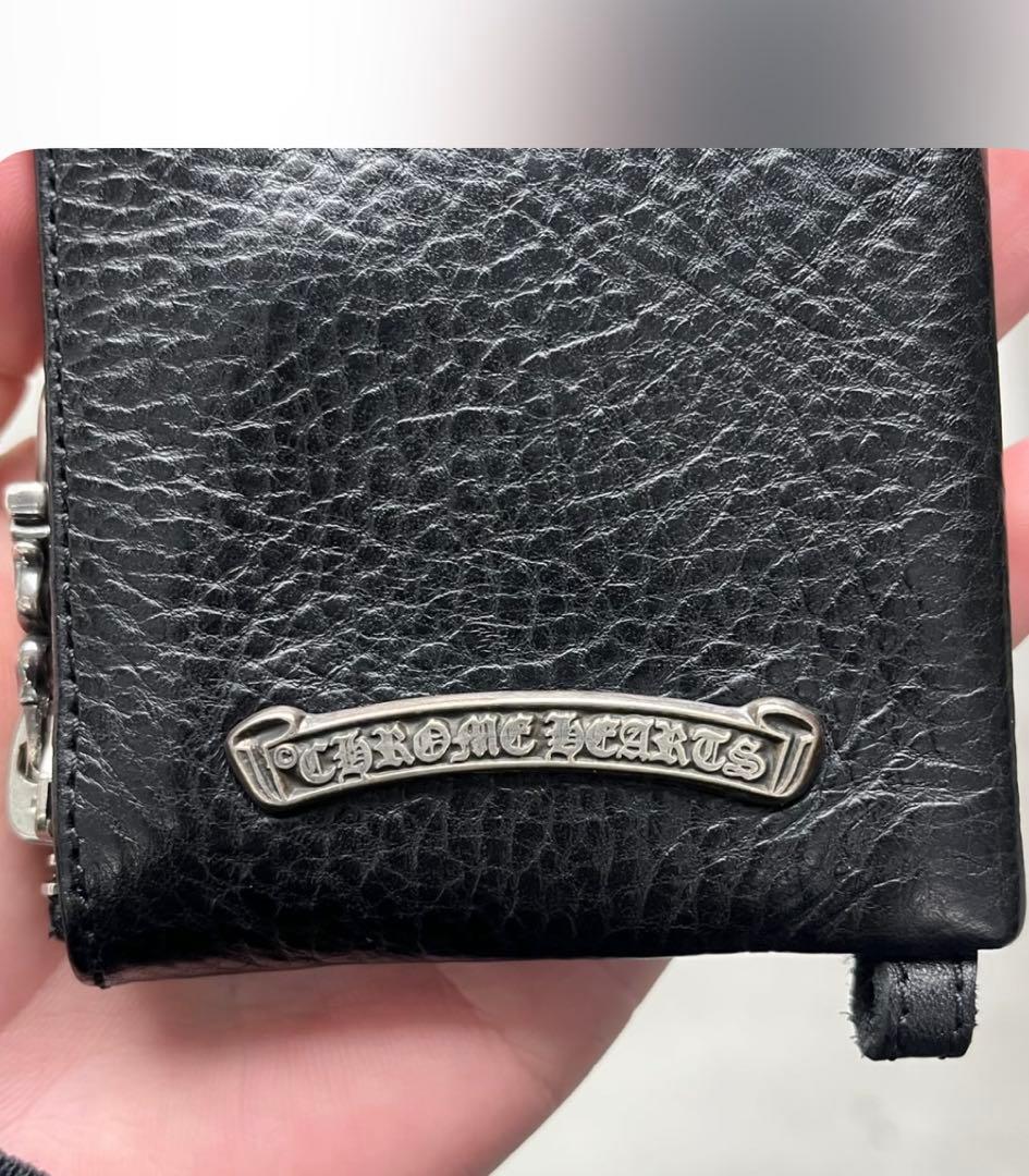 クロムハーツ TINY ZIP/タイニージップウォレット財布