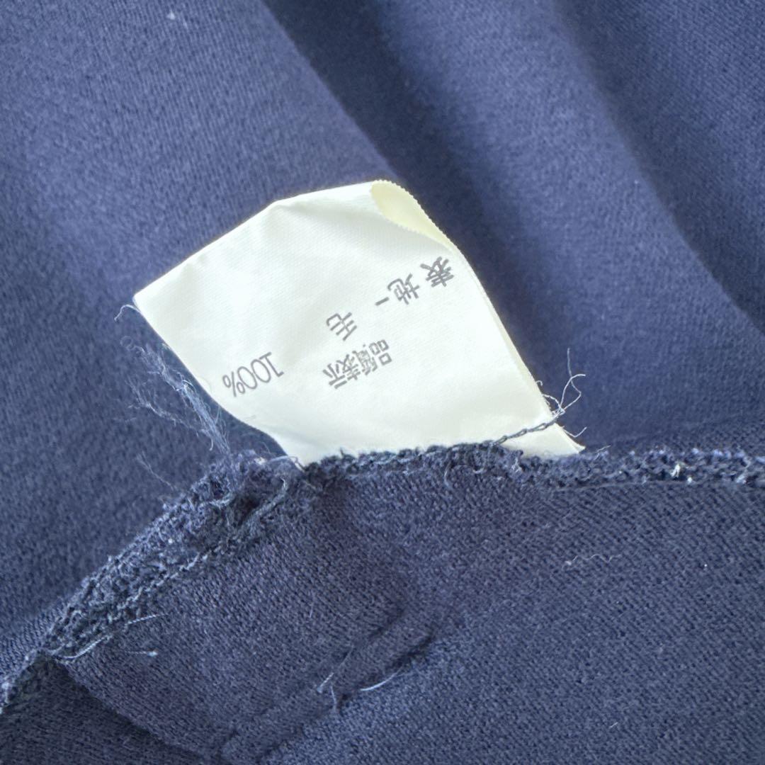 美品☆Leilian レリアン　大きいサイズ13号　ポンチョコート　濃紺　ウール