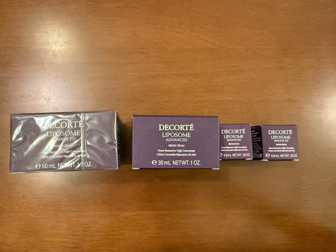 【新品未使用】コスメデコルテ リポソームアドバンストリペアクリーム4個セット