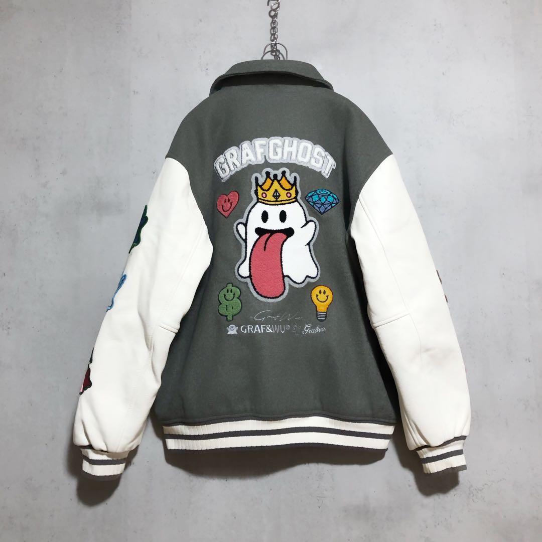 美品　GRAF&WU STADIUM JUMPER スタジャン　希少　M