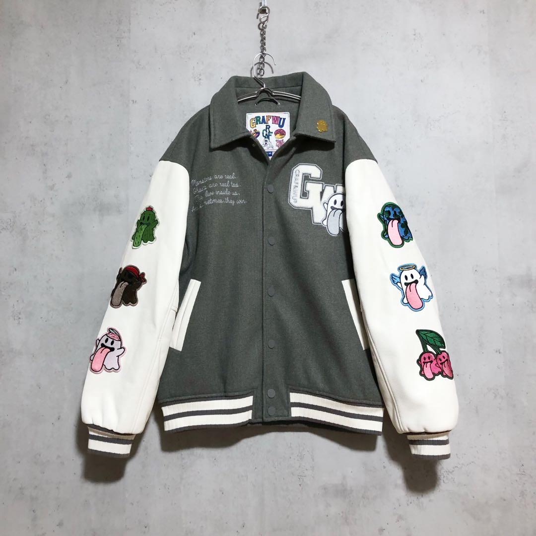 美品　GRAF&WU STADIUM JUMPER スタジャン　希少　M