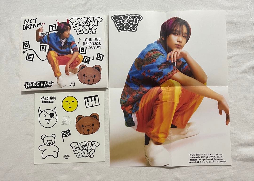 nct dream beatbox mu-mo限定 B 全種 コンプリート