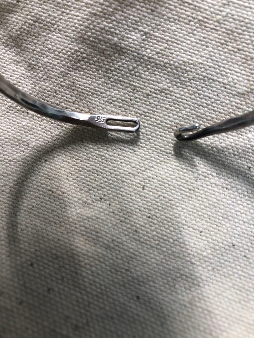 12/31まで　WERKSTATT:MÜNCHEN バングル 925シルバー