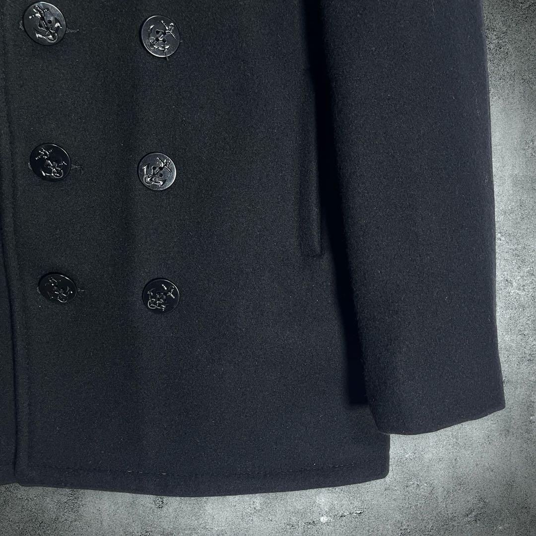 ベクハム♪Schott ショット 740N PEA JACKET 36 黒
