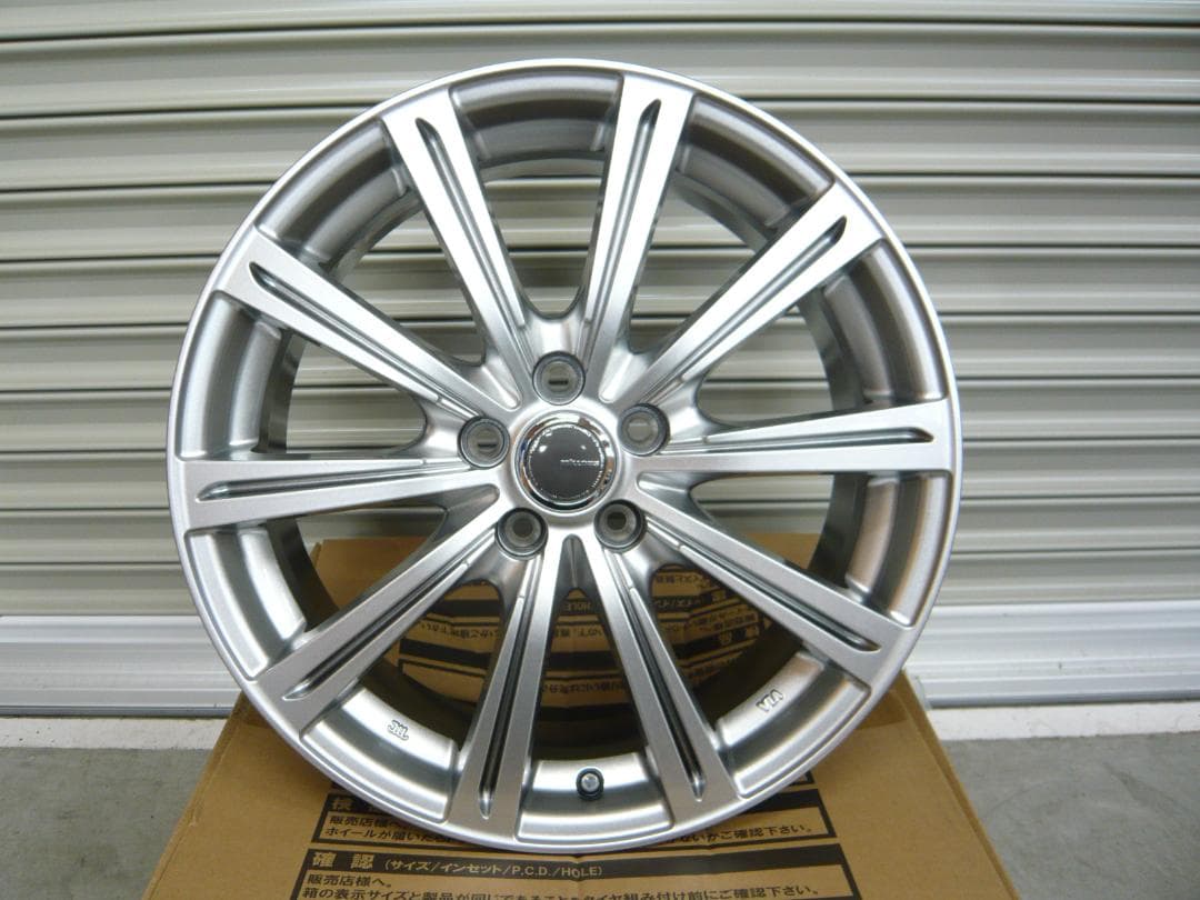 送料込☆ミルアスPS☆17×7J+54☆100/5H☆レガシィ・86・プリウス等