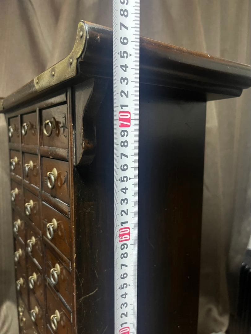 送料込み　薬箪笥　アンティーク家具　李朝