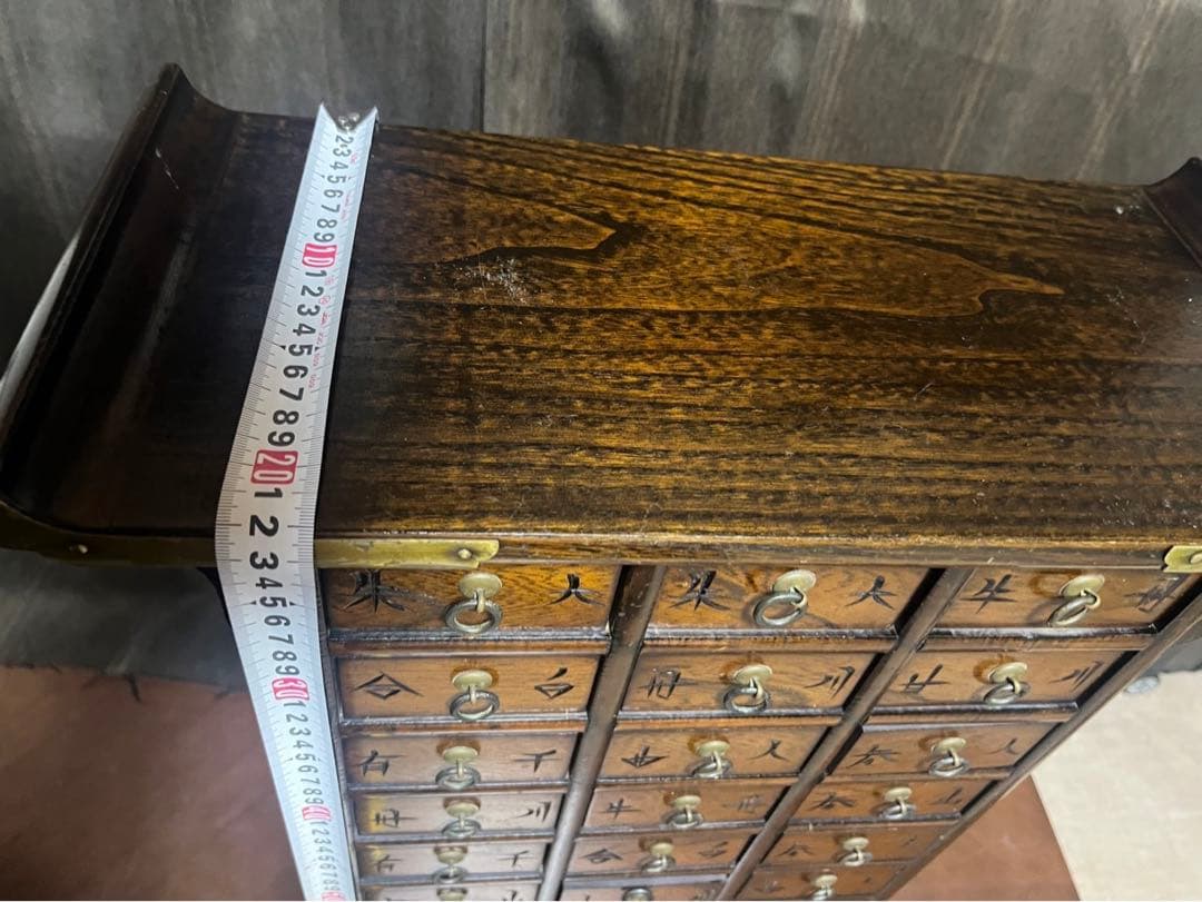 送料込み　薬箪笥　アンティーク家具　李朝