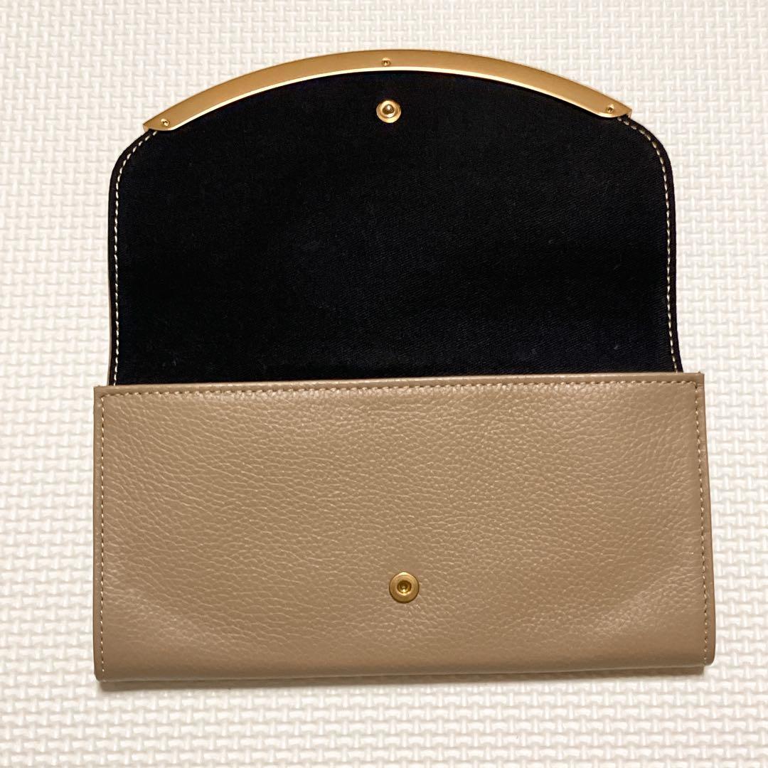 ・未使用SEE BY CHLOE 　LIZZIE長財布　グレージュ　箱袋カード付