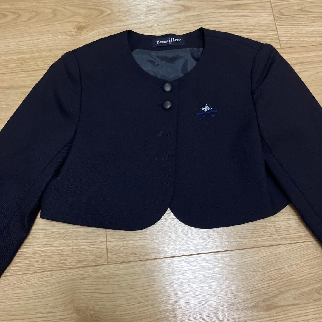 familiar フォーマルドレス ネイビー