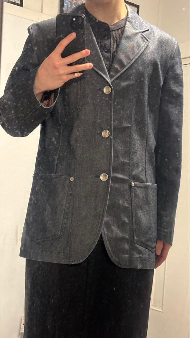 COMME des GARCONS SHIRT デニムテーラードジャケット